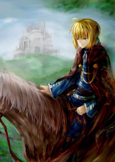 拉贡 骑士王 亚瑟王 fate stay night amp fate zero 系列 骑马
