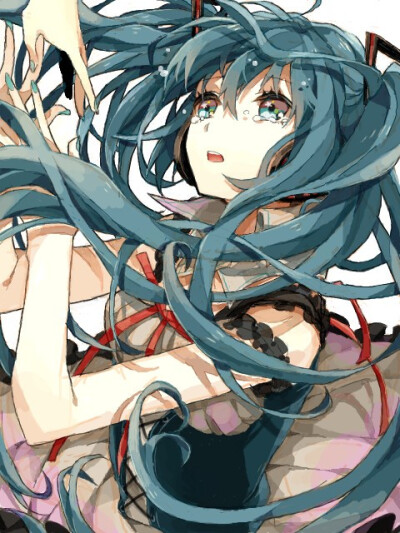 初音打架受伤了图片