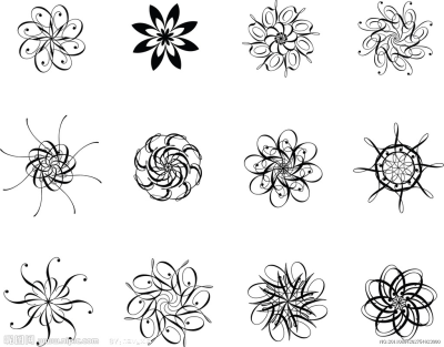 花卉纹样种类图片