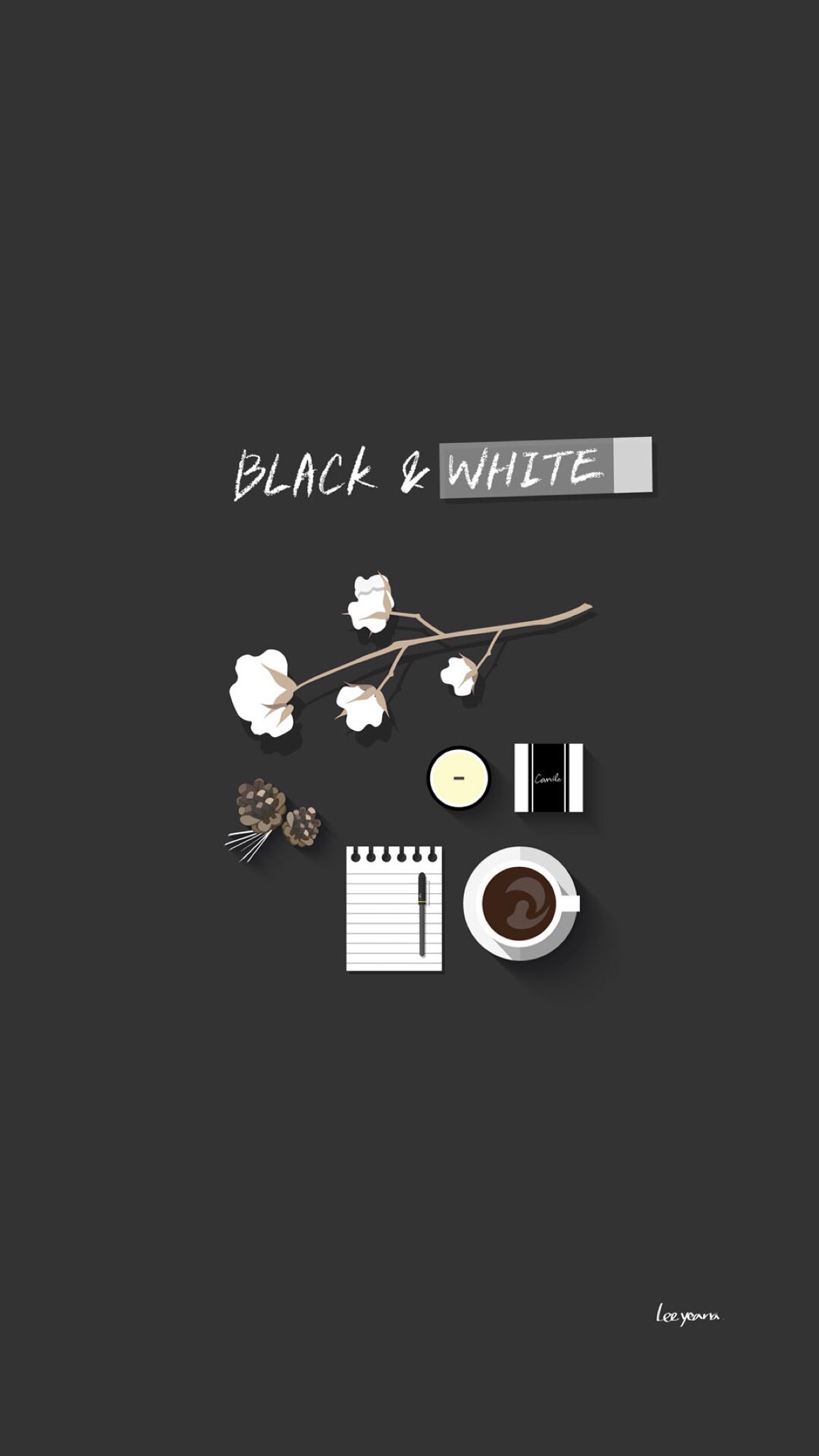 壁纸 黑白 black and white
