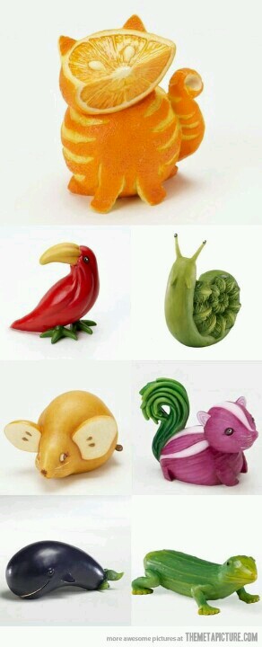 水果制作小动物图解图片