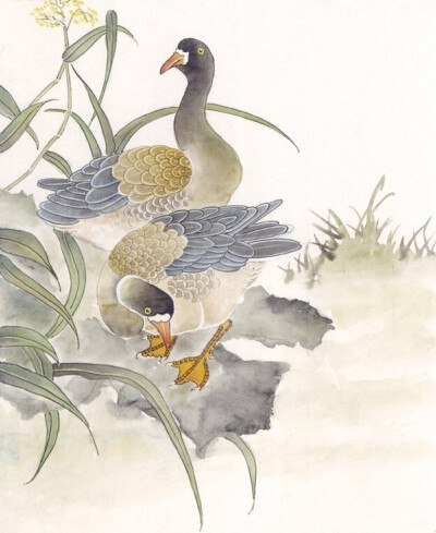 中国古典工笔花鸟