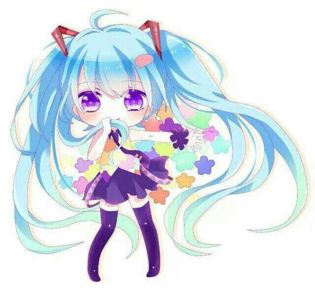 初音未来,q版,二次元