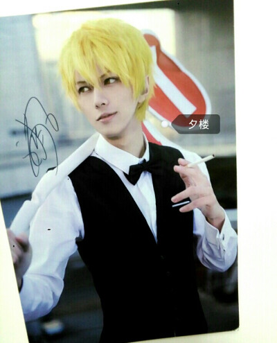 夕楼签名海报.夕楼粑粑木木哒.