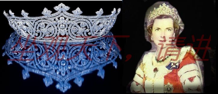 英文名称:lady mountbattens tiara 中文名称:蒙巴顿女士王冠 详细