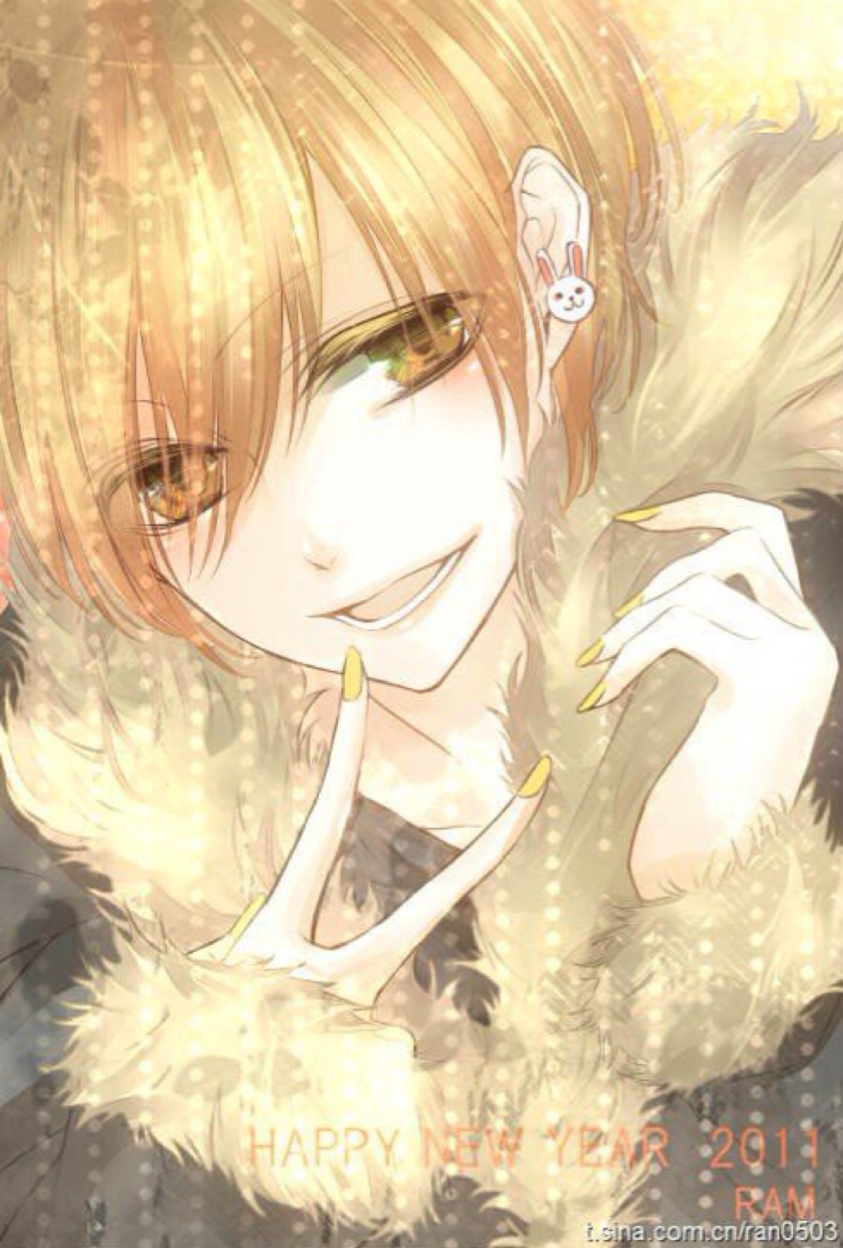 金发#帅哥#动漫