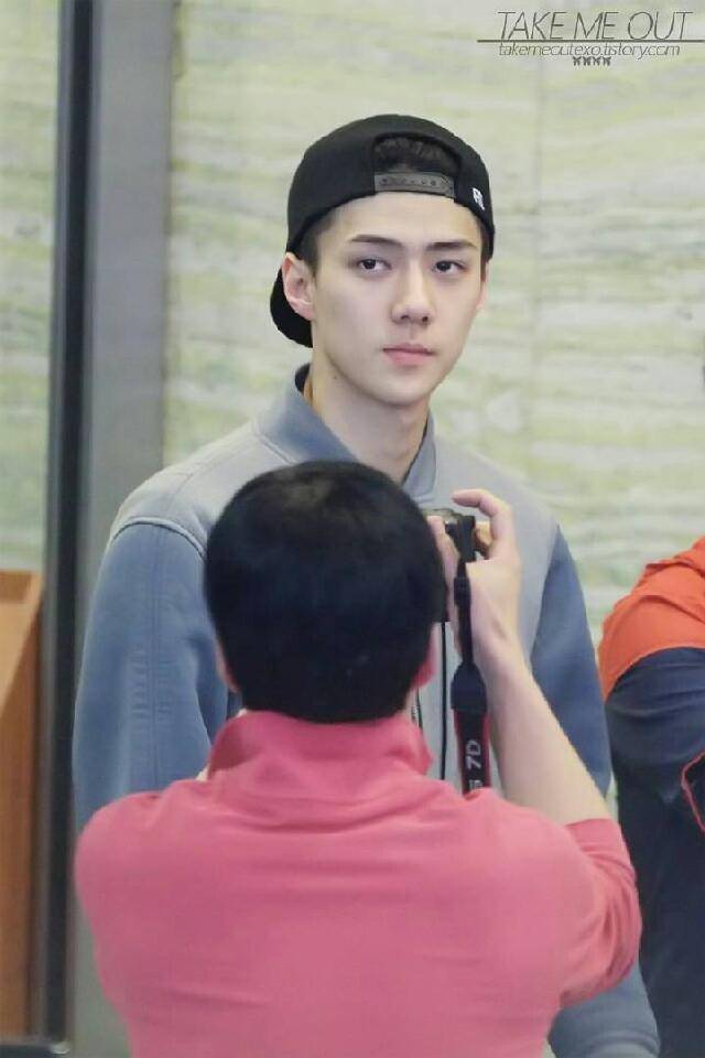 exo 素颜 吴世勋 人群中的你如此耀眼