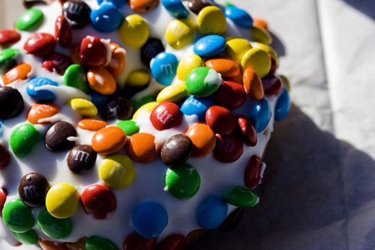 mm巧克力豆甜甜圈,快到碗里来(ˉ『ˉ) - 堆糖,美图壁纸兴趣社区