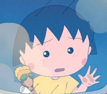 iphone 平铺 壁纸 高清壁纸 plus壁纸 樱桃小丸子 萌物可爱卡通 表情