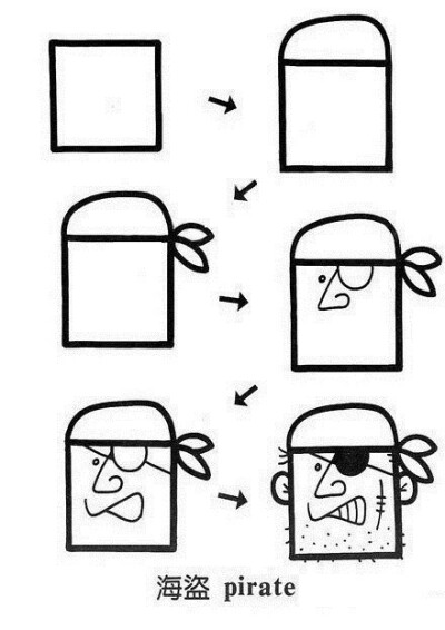 6个步骤里画出各种可爱的东西,是不是很简单~偶尔也给自己轻松幽南侣