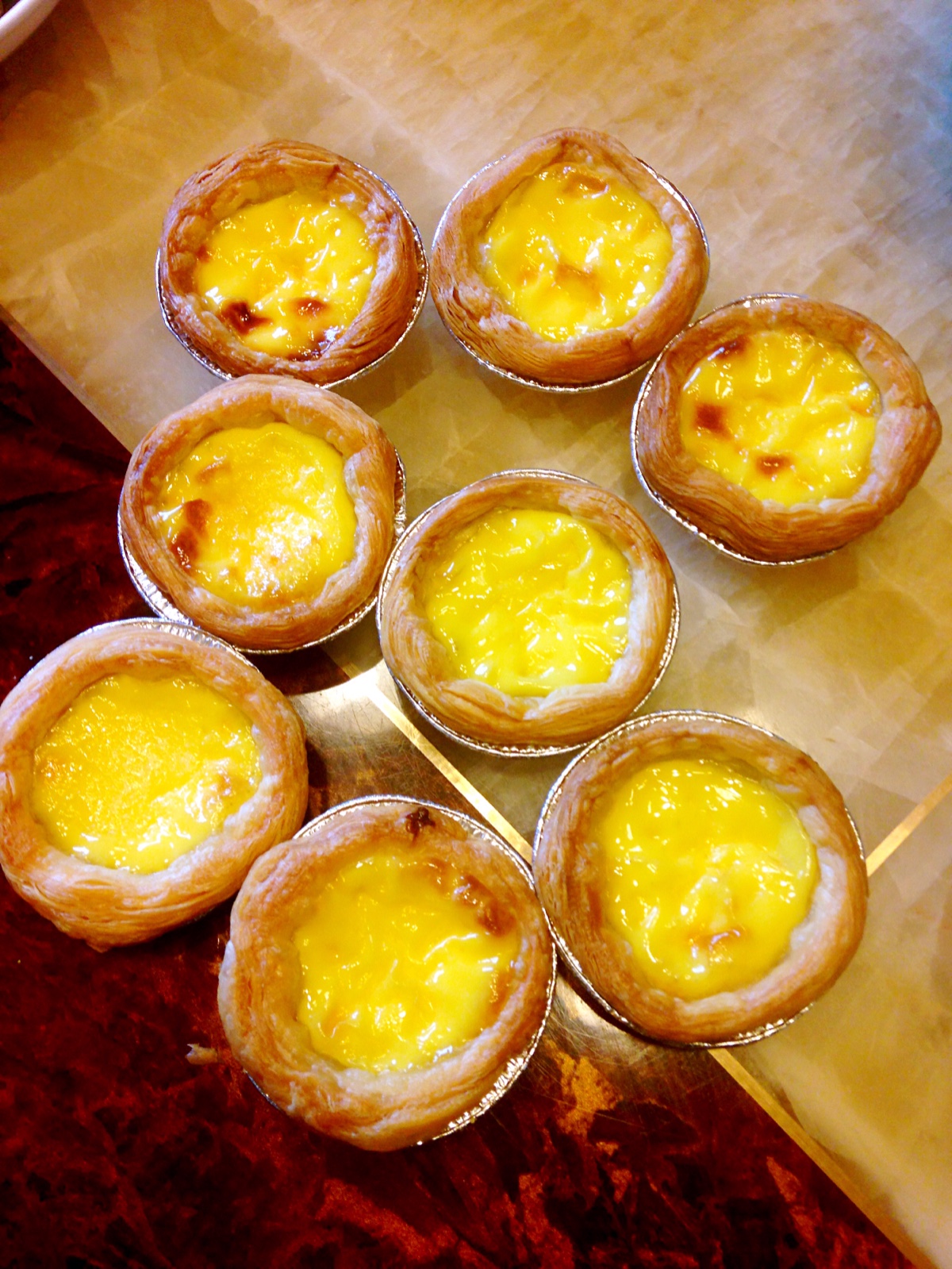自己做的蛋挞
