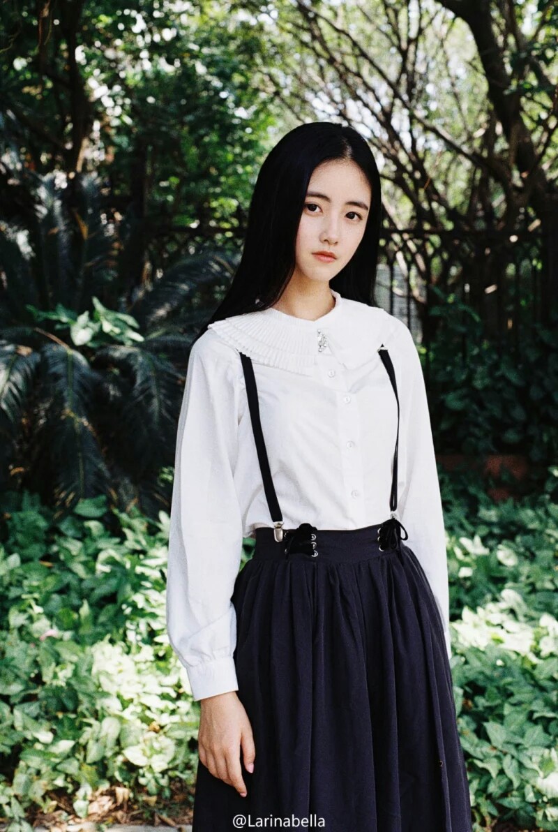 女生头像唯美简约森系