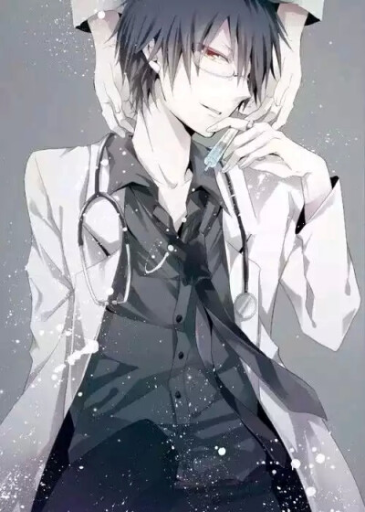 男生淋雨动漫壁纸