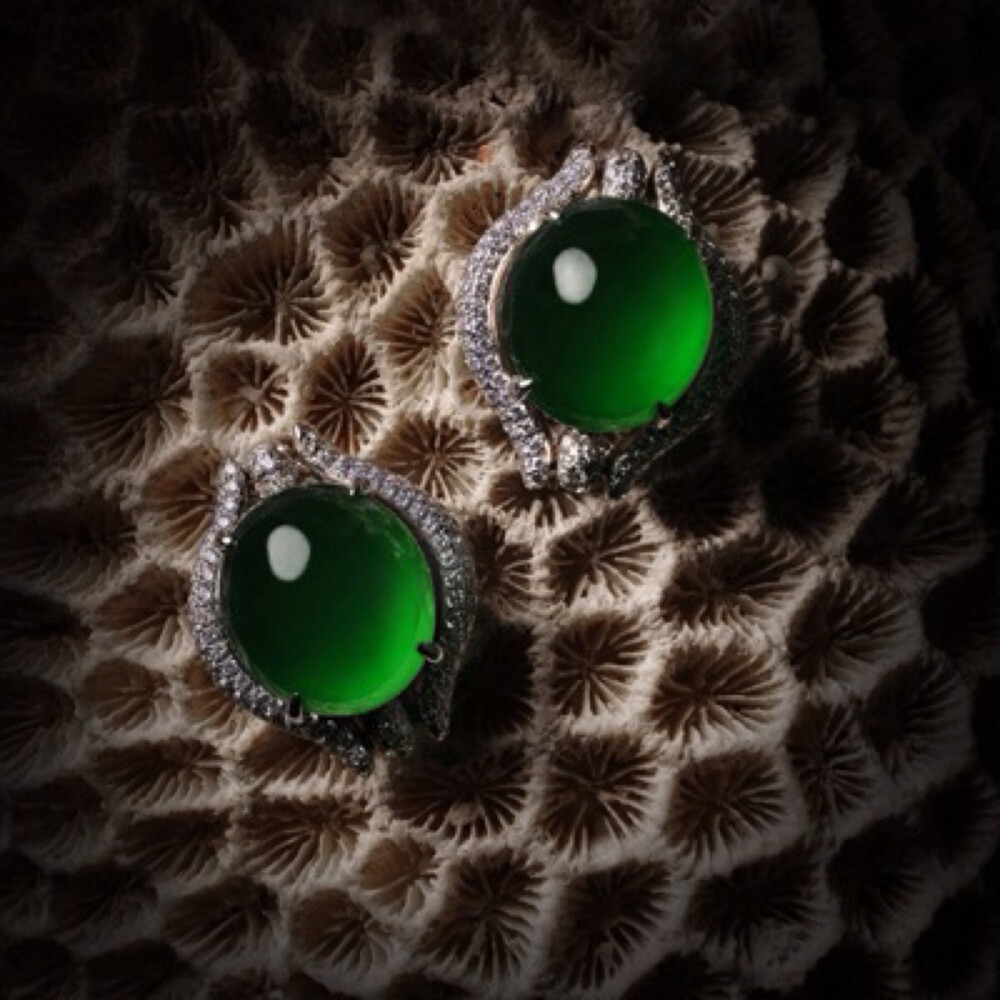 自古翡翠绿为贵,而绿色中又有一种绿极为少见,被传为帝王绿,来看看这