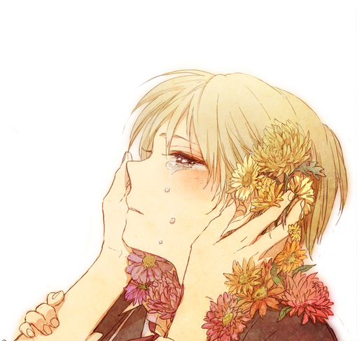 二次元的眼泪 伤感动漫图 卡通眼泪 泪水