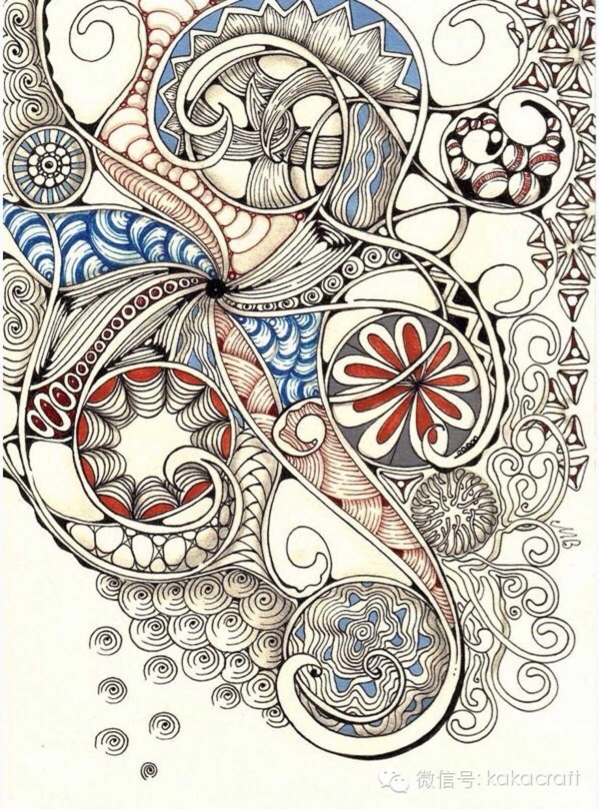 禅绕画是头脑的瑜伽