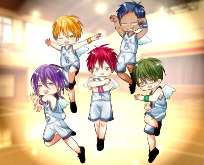 黑子的篮球##赤黄##赤司征十郎##黄濑凉太#{画师:白汤 p站id=