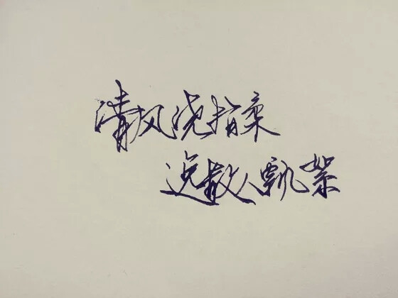 "清风绕指柔,逸散人飘絮" ___________________青墨小店电源—:古古