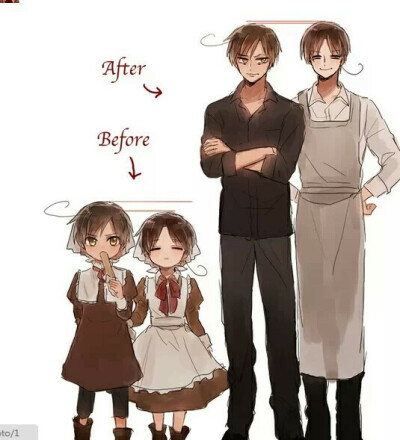 哦,这真是一个悲惨的事实 #aph# #伊双子# #费里西安诺.