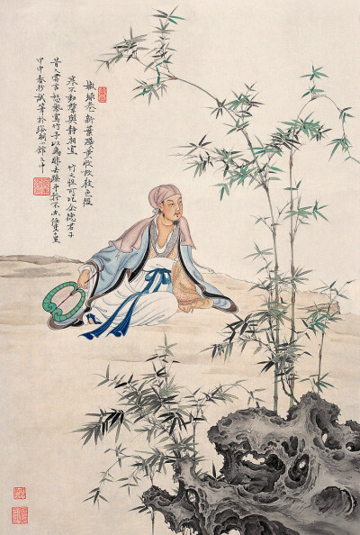 幼承庭训,随父习诗文书画,尤重国学,对传统文化有特殊爱好和认知,其人