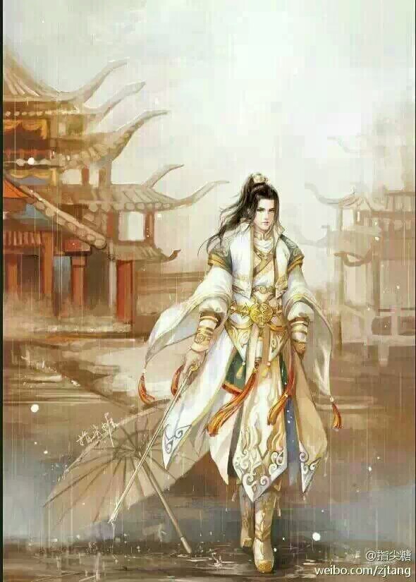 古风美男仗剑走天下