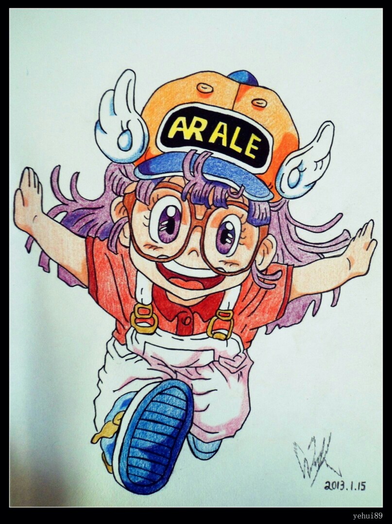 阿拉蕾忘不了儿时的动画