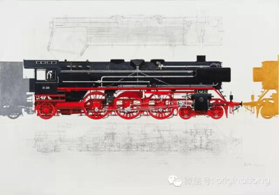 德国br01型蒸汽机车