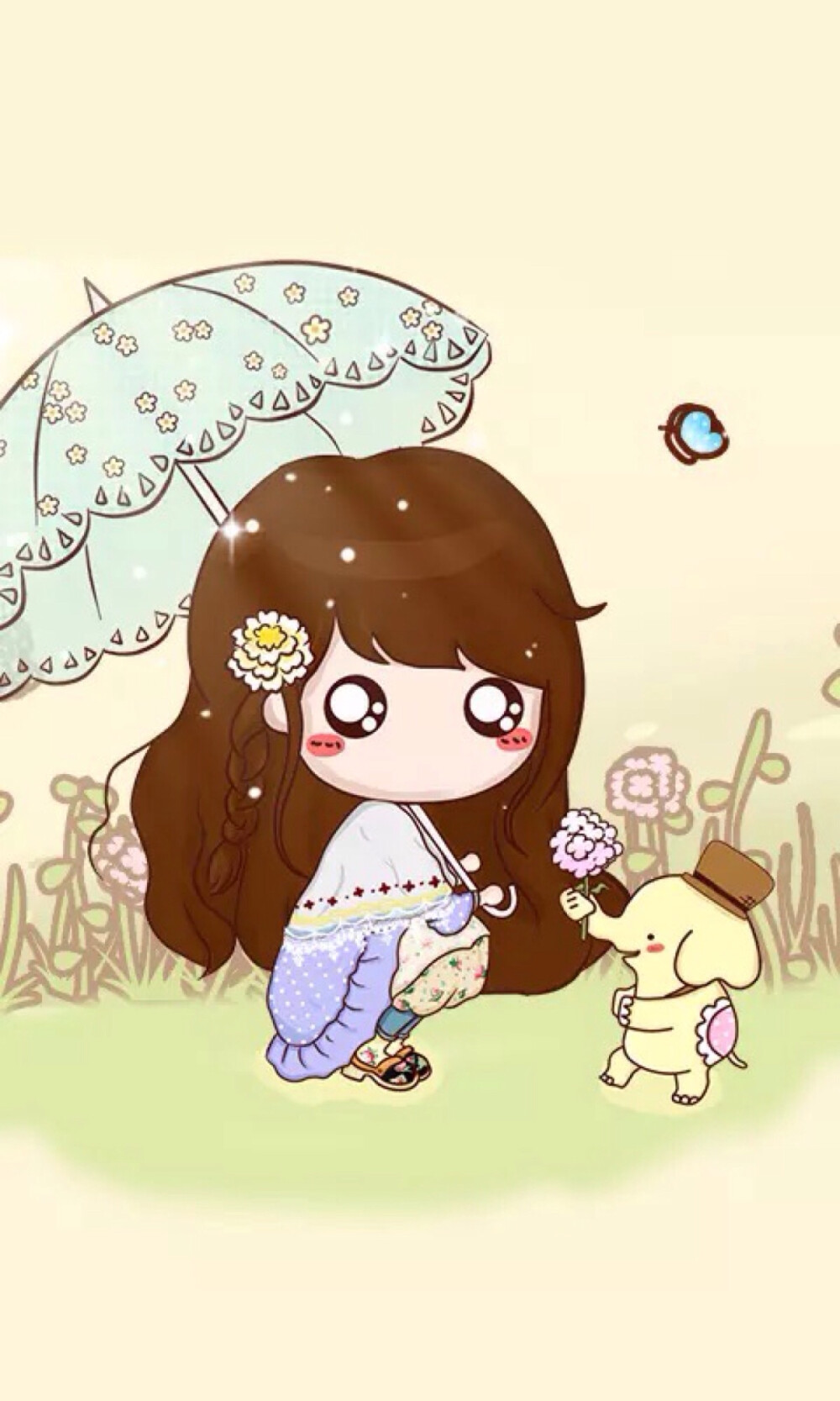 萌萌图 可爱的小薇 可爱 头像 壁纸