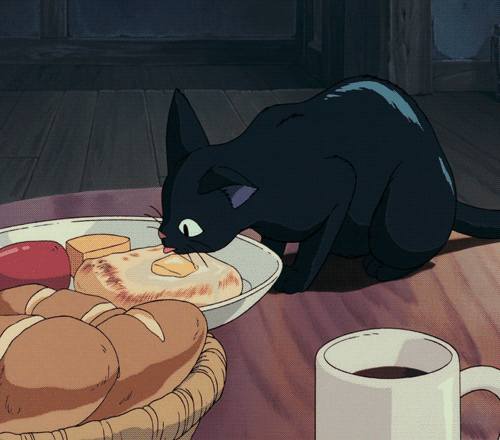 宫崎骏——魔女宅急便,琪琪的猫 