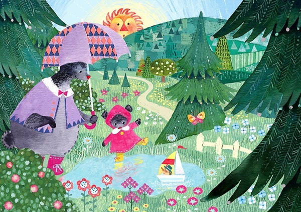 温暖人心,迷人而浪漫——日本插画师minty