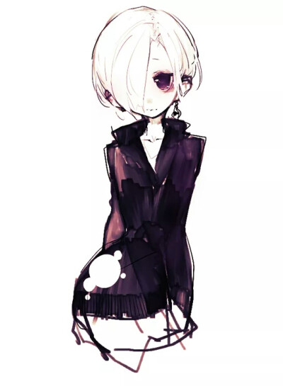 浓-李若绮_原创,古风,小七和久浓,短诗,花枝春满子时雨_涂鸦王国插画