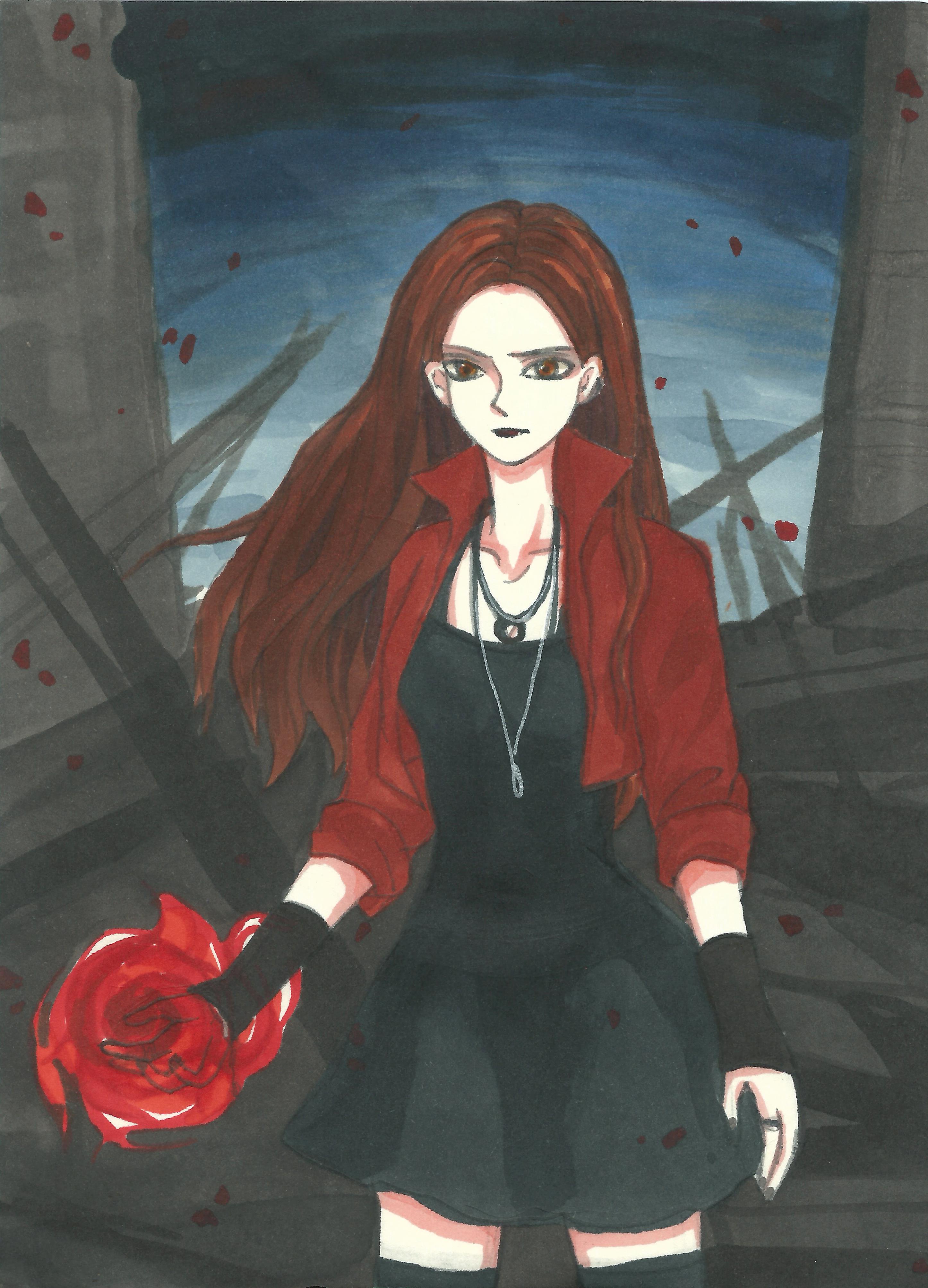 绯红女巫身材漫画图片