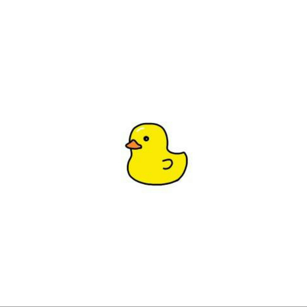 微信小黄鸭头像可爱图片