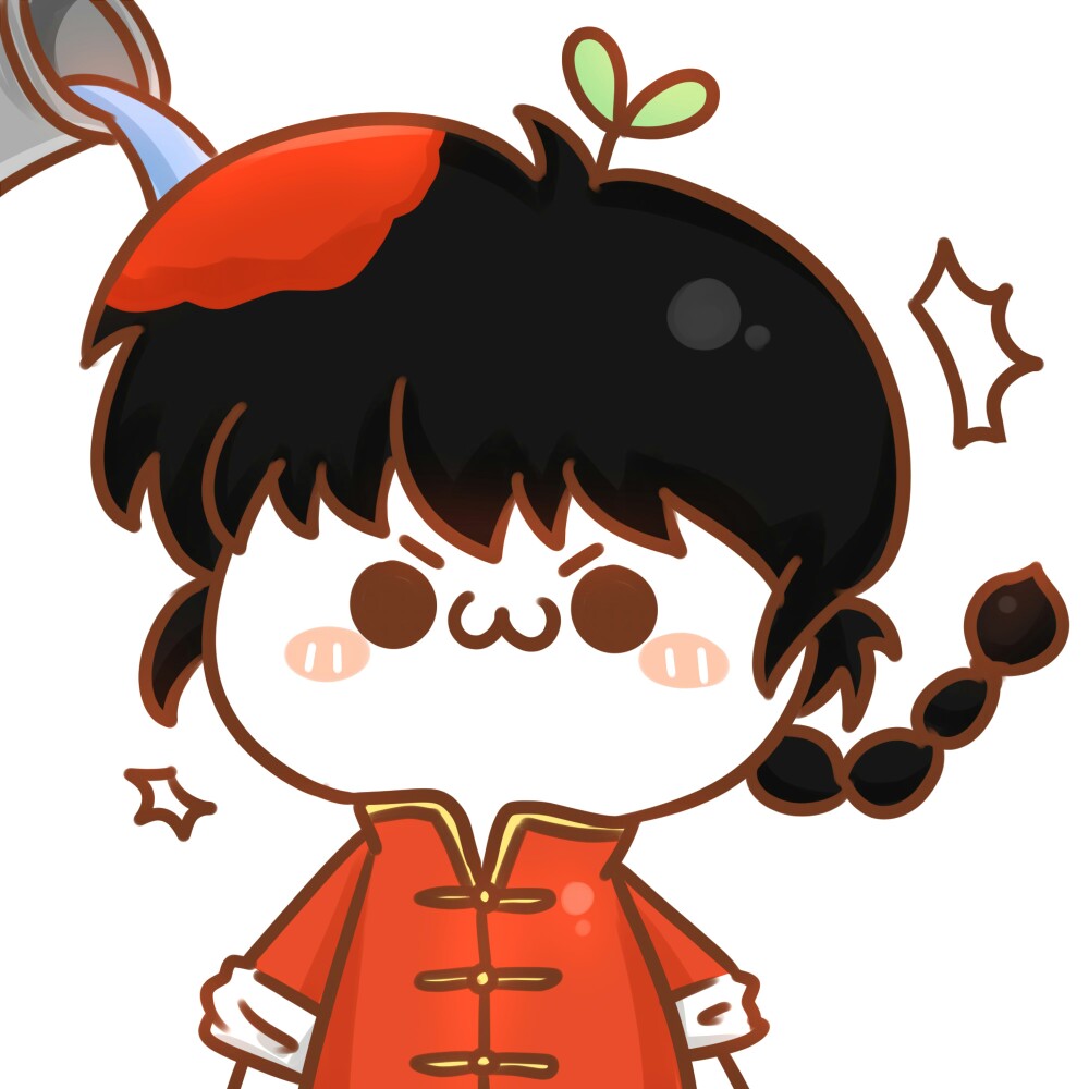 头像 头上长草的颜文字君