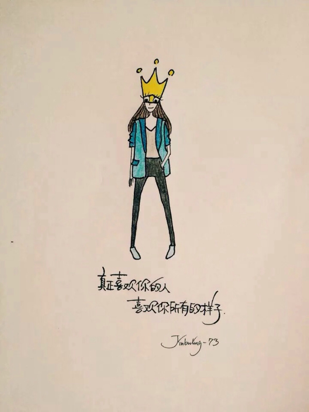 文字 绘画棒棒哒 =_= #21# 文字 句子 情感语录 成长励志 手绘 插画