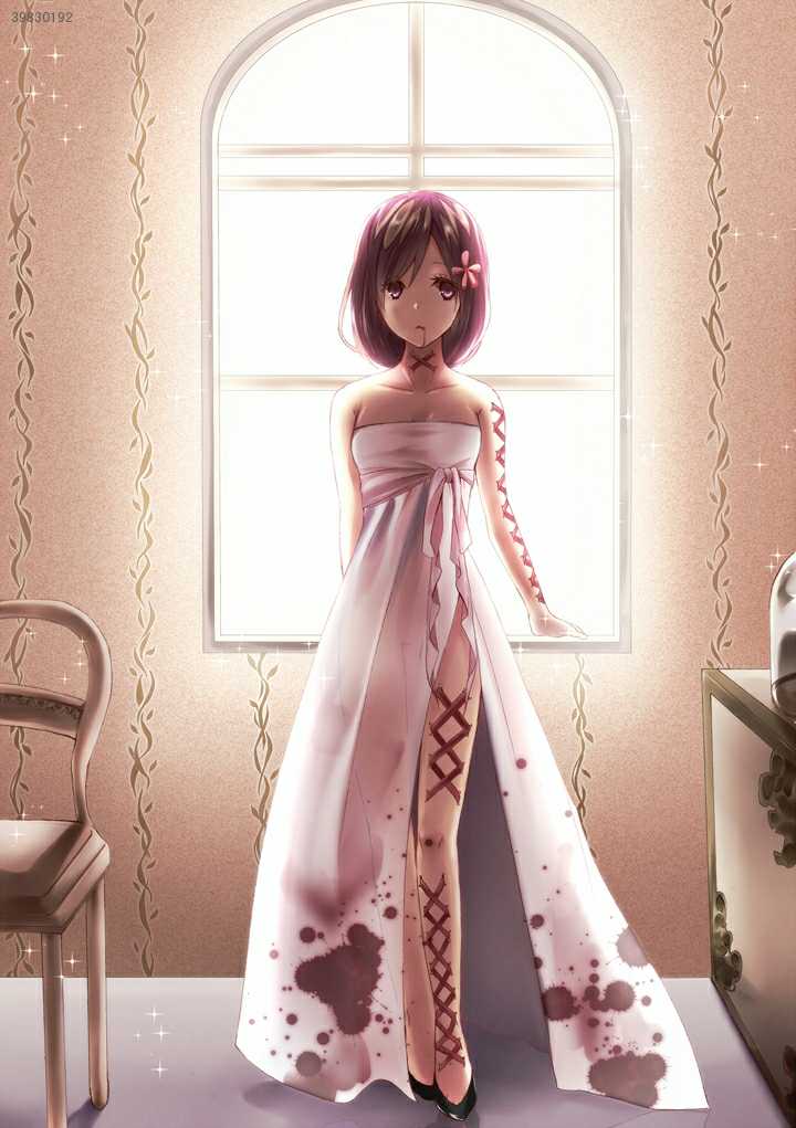 动漫图(婚纱#礼服)