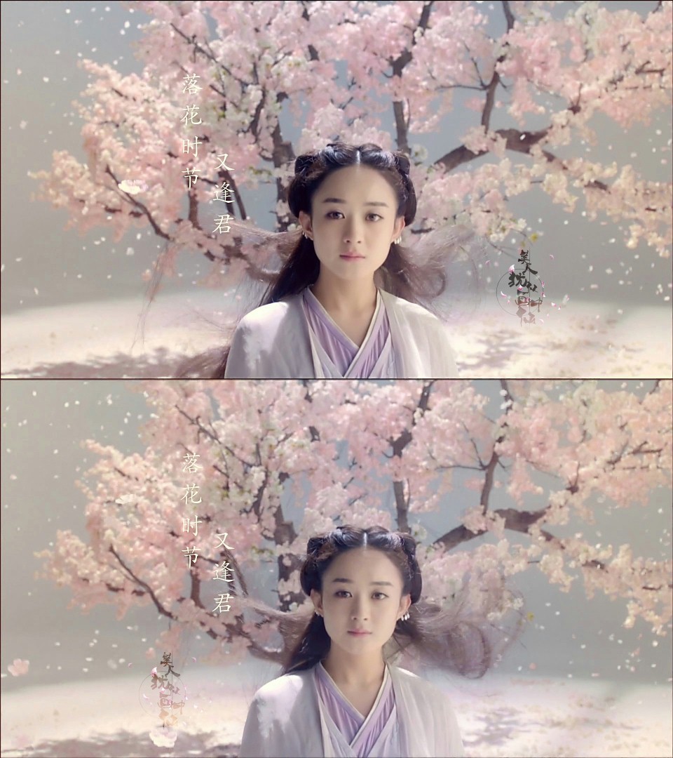 古装美人 花千骨 赵丽颖 图源:美人犹似画中仙