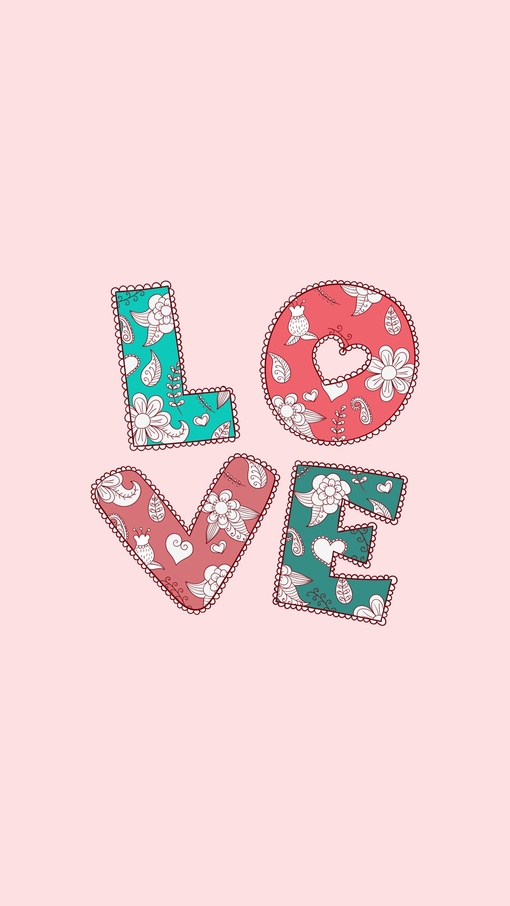 爱love 头像 背景 壁纸 平铺 锁屏