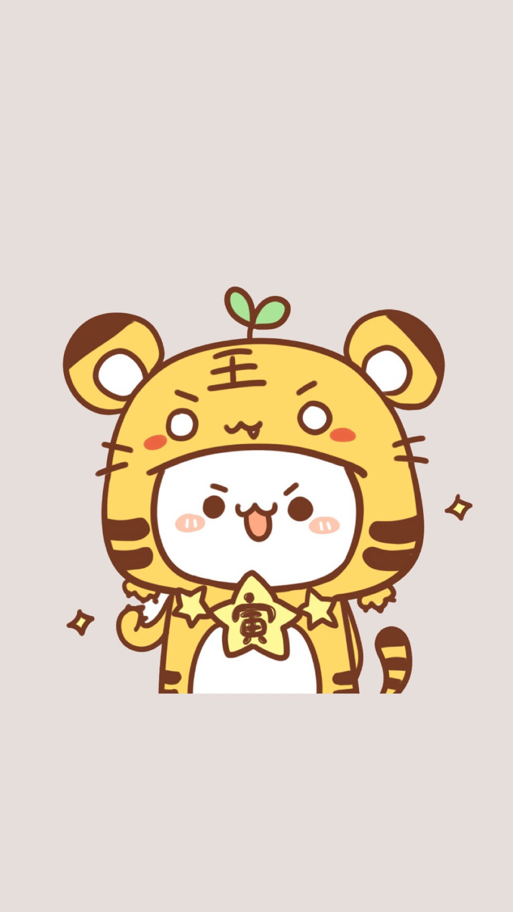 高清壁纸 可爱壁纸 iphone壁纸 可爱 颜文字 十二生肖颜文字 (*^ω^*)