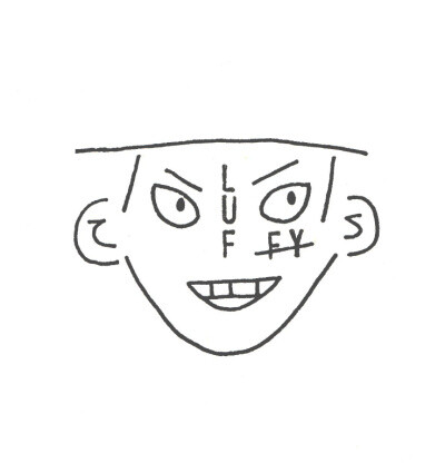 海贼王 one piece 简笔画
