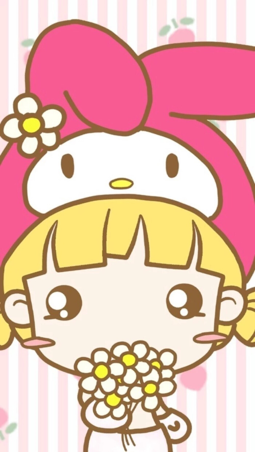 卡通美乐蒂小女孩