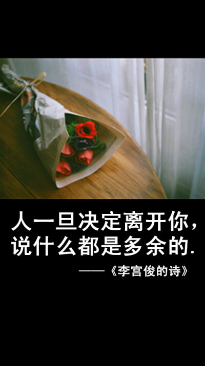 李宫俊的诗文字图片,文字美图,唯美图片,文字控头像,文字控壁纸,手机