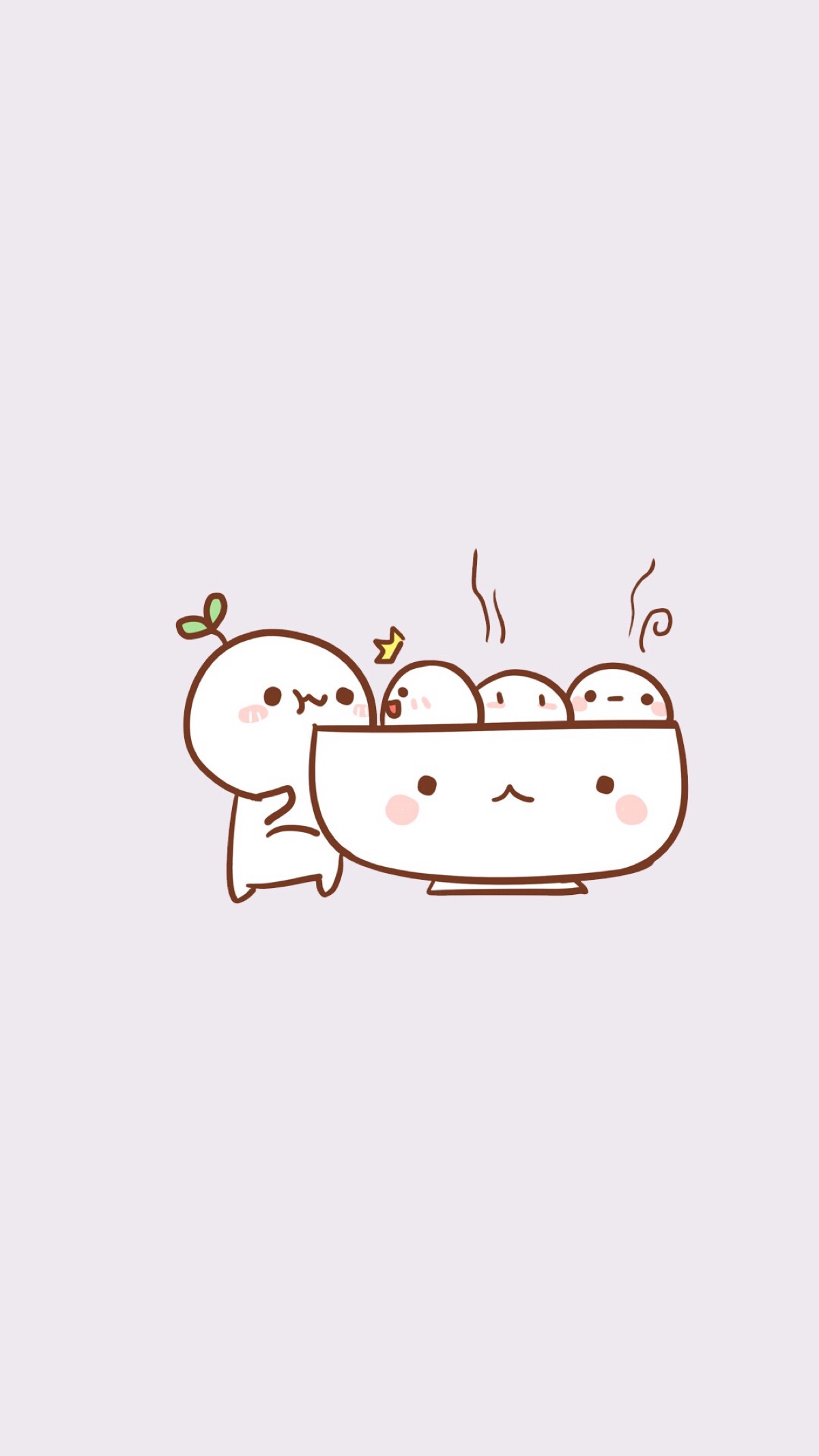 颜文字可爱壁纸 头像(*^ω^*)