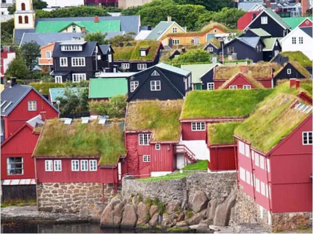 丹麦法罗群岛,为游客提供最纯粹的自然风光,鸟崖,瀑布,迷你的彩色房子