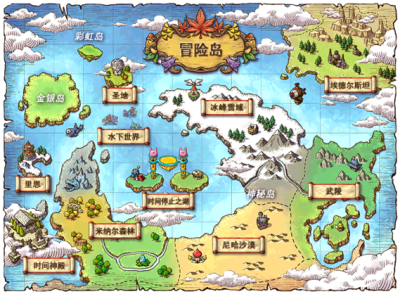 冒险岛3地图图片