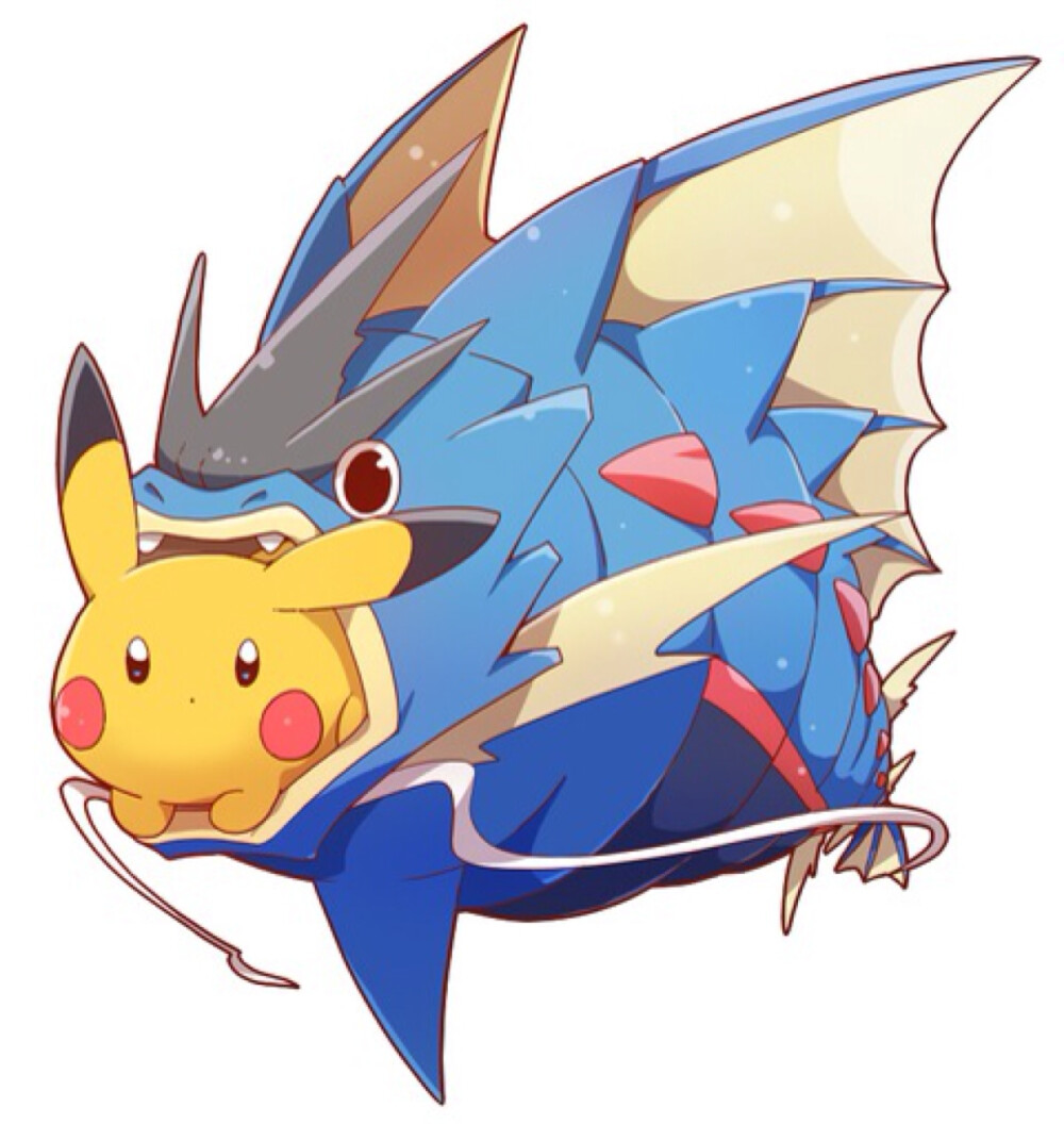 mega暴鲤龙皮卡丘