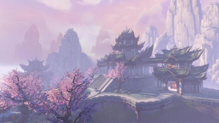 古风,插画,壁纸,风景