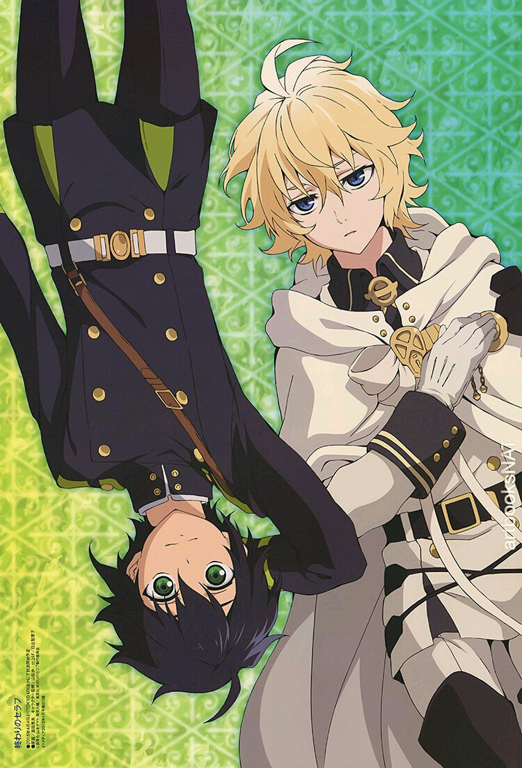 終わりのセラフ 终结的炽天使 百夜优一郎/百夜米迦尔 大爱啊!