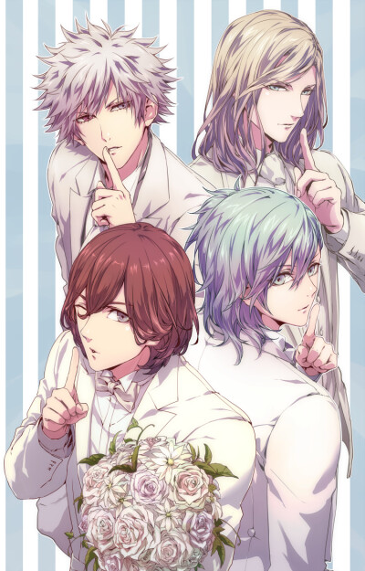 歌之王子殿下 st☆rish quartet night 黑崎兰丸 卡缪 寿岭二 美风蓝