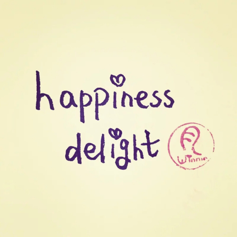 happiness delight